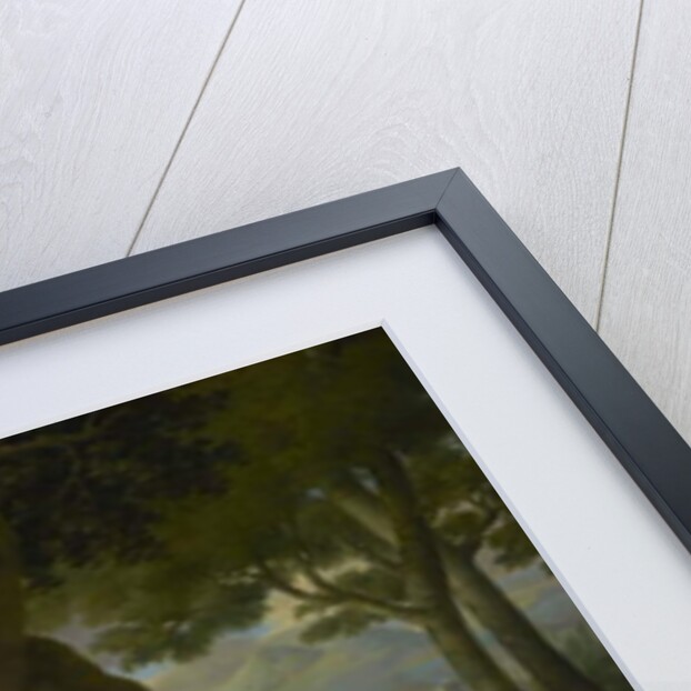 Woman Sketching in a Landscape, c.1830 by Austrian School