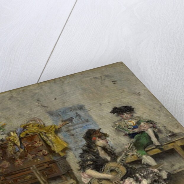 A Guitar Player, 1872 by Giovanni Boldini