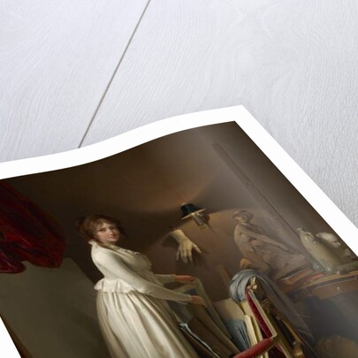 The Artist's Wife in his Studio, c.1795-99 by Louis Leopold Boilly