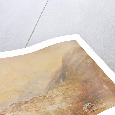 Brunnen from the Lake of Lucerne, 1845 by Joseph Mallord William Turner