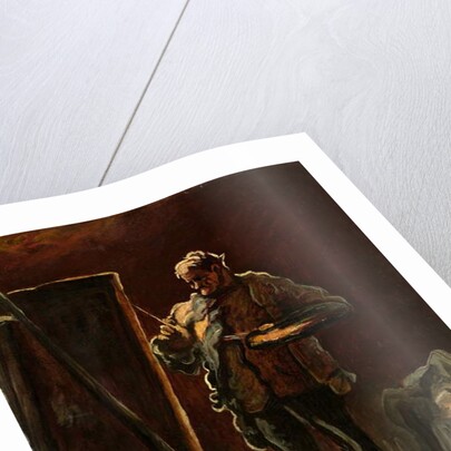 An Artist, c.1870-75 by Honore Daumier