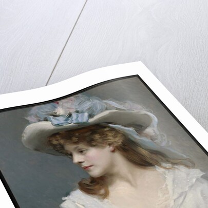 Woman in White, c.1880 by Raimundo de Madrazo y Garreta