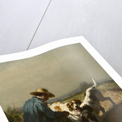 The Gamekeeper, 1850s by Constant-Emile Troyon