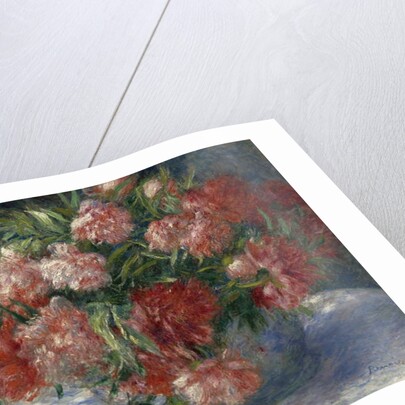 Peonies, c.1880 by Pierre Auguste Renoir
