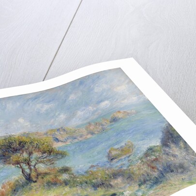 View at Guernsey, 1883 by Pierre Auguste Renoir