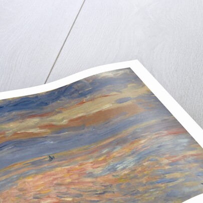 Sunset, 1879 or 1881 by Pierre Auguste Renoir