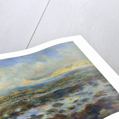 Low Tide, Yport, 1883 by Pierre Auguste Renoir