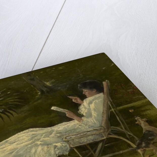 Woman Reading, c.1910 by Barbour Barbour