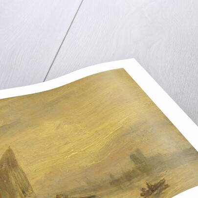 River Scene, Rouen by English School