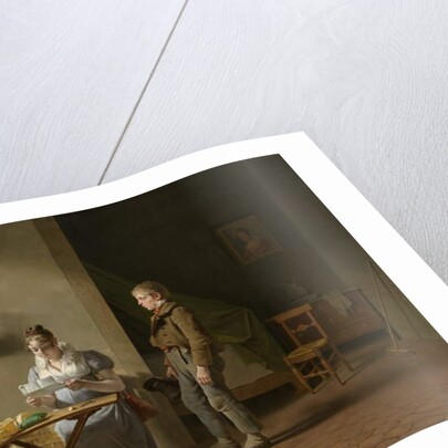 The Messenger, 1815 by Martin Drolling