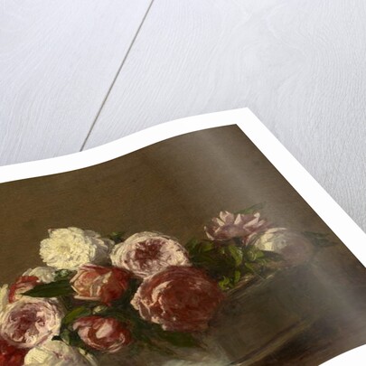 Roses in a Porcelain Planter, c.1875-1900 by Victoria Dubourg