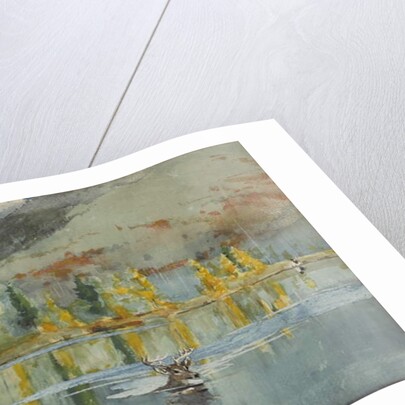 An October Day, 1889 by Winslow Homer