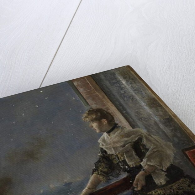 Moonlight, c.1885 by Alfred Emile Stevens