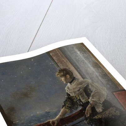 Moonlight, c.1885 by Alfred Emile Stevens