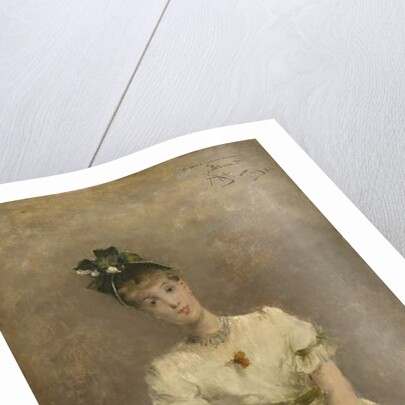 Young Woman by the Sea, 1886 by Alfred Emile Stevens