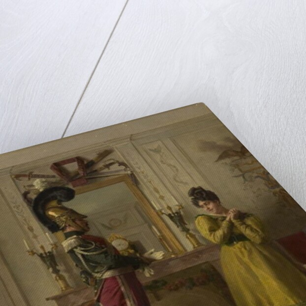 Departure for the Review, c.1876 by Jules Worms