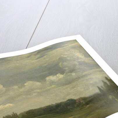 East Bergholt Common, View toward the Rectory, 18th August 1813 by John Constable