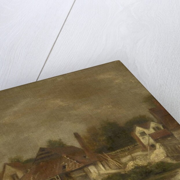 Sheds and Old Houses on the Yare, c.1803 by John Crome