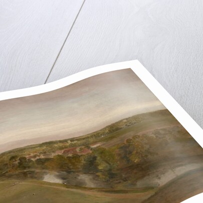 Stratford Saint Mary from the Coombs, c.1800 by John Constable