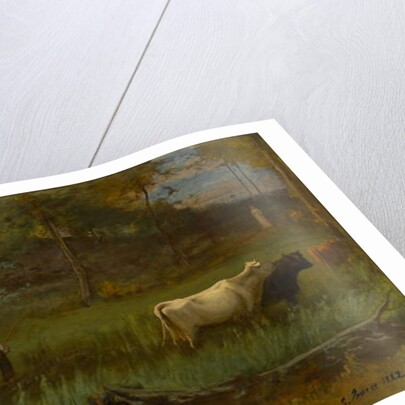 A Pastoral, c.1882-85 by George Snr. Inness