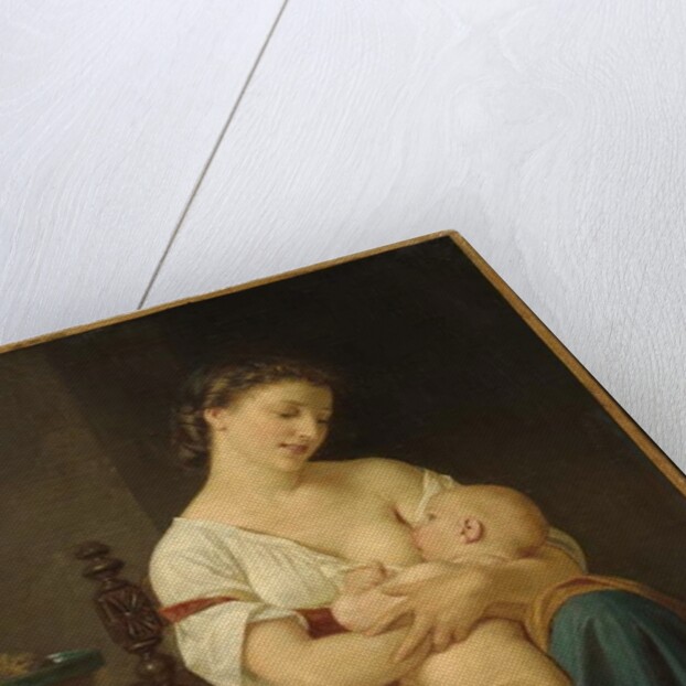 Mother and Child, c.1869 by Hugues Merle