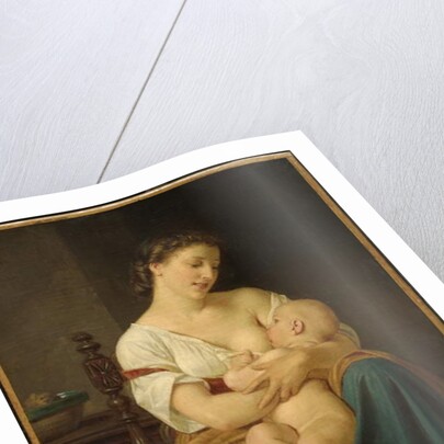 Mother and Child, c.1869 by Hugues Merle