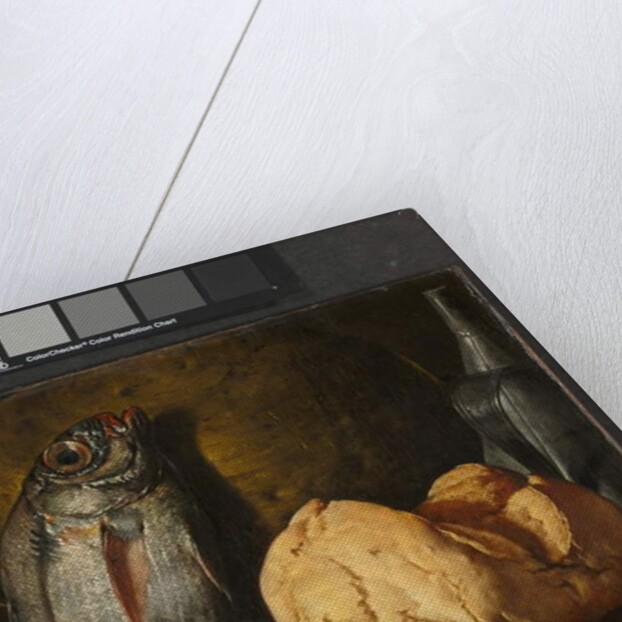 Still Life with Fish, Bread and Kettle, c.1772 by Luis Menendez or Melendez