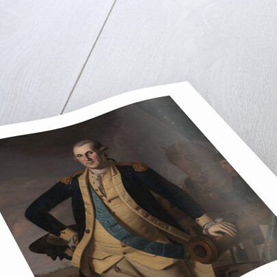 George Washington at the Battle of Princeton, c.1779 by Charles Willson Peale