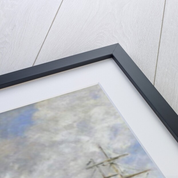 The Dock of Deauville, 1891 by Eugene Louis Boudin