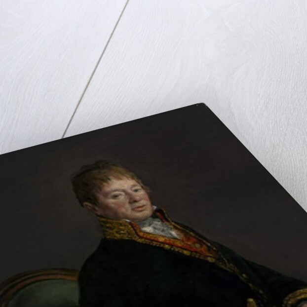 Portrait of Don Juan Antonio Cuervo, 1819 by Francisco Jose de Goya y Lucientes