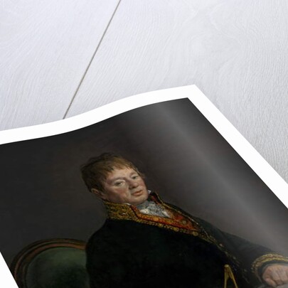 Portrait of Don Juan Antonio Cuervo, 1819 by Francisco Jose de Goya y Lucientes