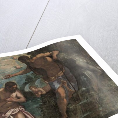 Baptism of Christ, 1580s by Jacopo Robusti (studio of) Tintoretto