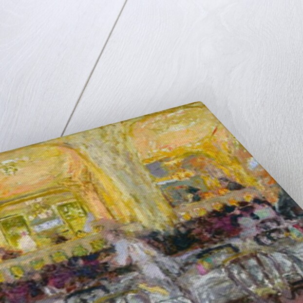 Café Wepler, c.1908-10, reworked in 1912 by Edouard Vuillard