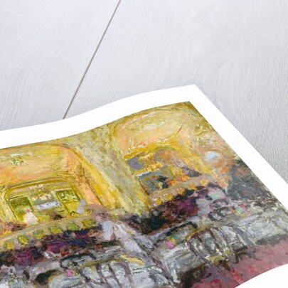 Café Wepler, c.1908-10, reworked in 1912 by Edouard Vuillard