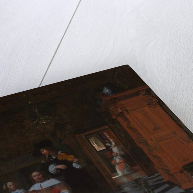 Portrait of a Family Playing Music, 1663 by Pieter de Hooch