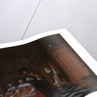 Portrait of a Family Playing Music, 1663 by Pieter de Hooch