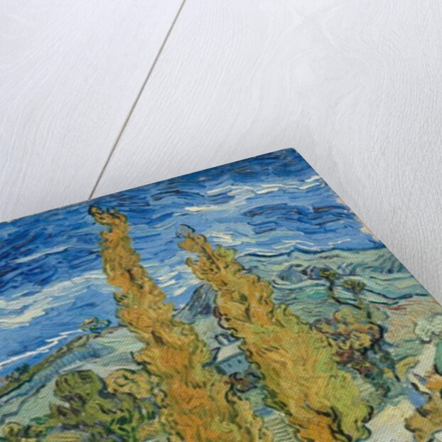 The Poplars at Saint-Rémy, 1889 by Vincent van Gogh