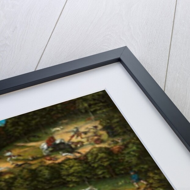 Hunting near Hartenfels Castle, 1540 by Lucas the Elder Cranach