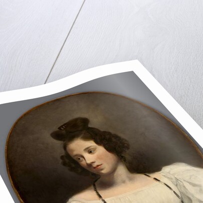 Mlle. Alexandrine-Julie de la Boutraye, c.1832-1834 by Ferdinand Victor Eugene Delacroix