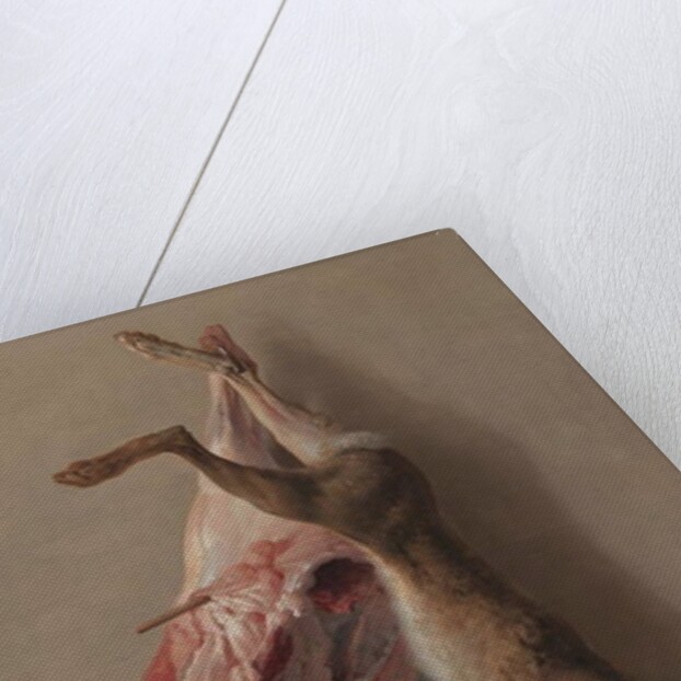 A Hare and a Leg of Lamb, 1742 by Jean-Baptiste Oudry