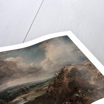 Branch Hill Pond, Hampstead, 1828 by John Constable