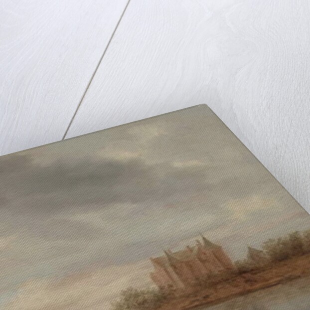 Castle on a River, 1644 by Salomon van Ruisdael or Ruysdael