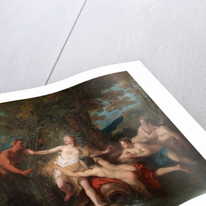 Pan and Syrinx, 1720 by Jean Francois de Troy