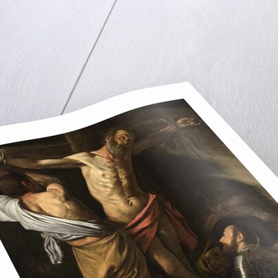 The Crucifixion of Saint Andrew, 1606-07 by Michelangelo Merisi da Caravaggio