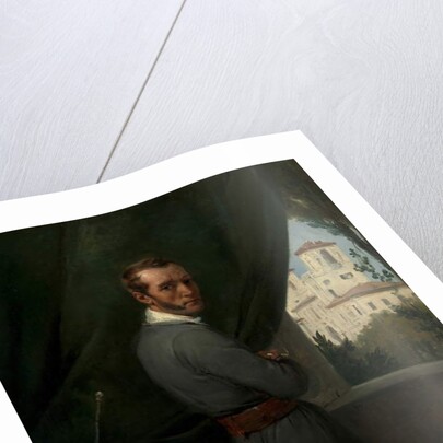 Self-Portrait in Rome, 1832 by Emile Jean Horace Vernet