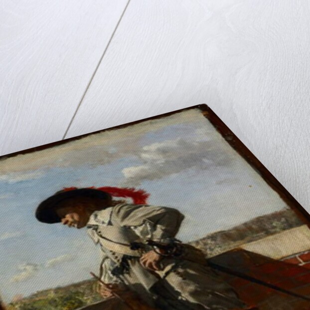 On a Terrace, 1867 by Jean-Louis Ernest Meissonier