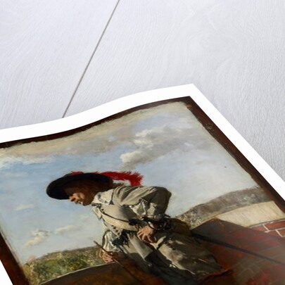 On a Terrace, 1867 by Jean-Louis Ernest Meissonier