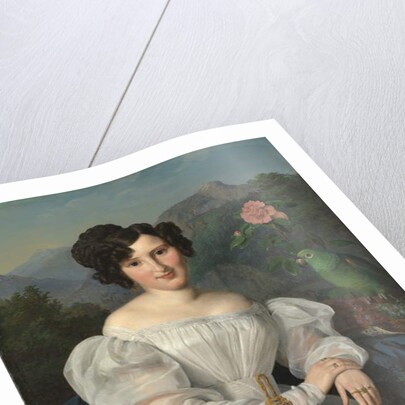 Countess Széchenyi, 1828 by Ferdinand Georg Waldmuller
