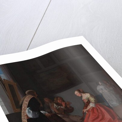 A Musical Company, c.1668 by Jacob Ochtervelt