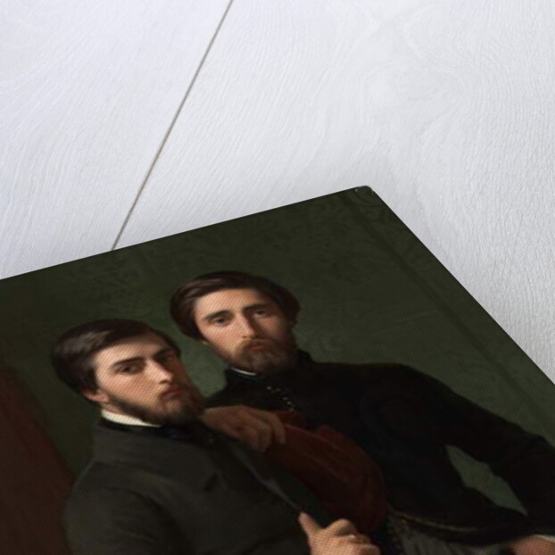 René-Charles Dassy and His Brother Jean-Baptiste-Claude-Amédé Dassy, 1850 by Hippolyte Flandrin